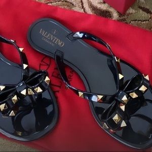 Black Valentino sandals